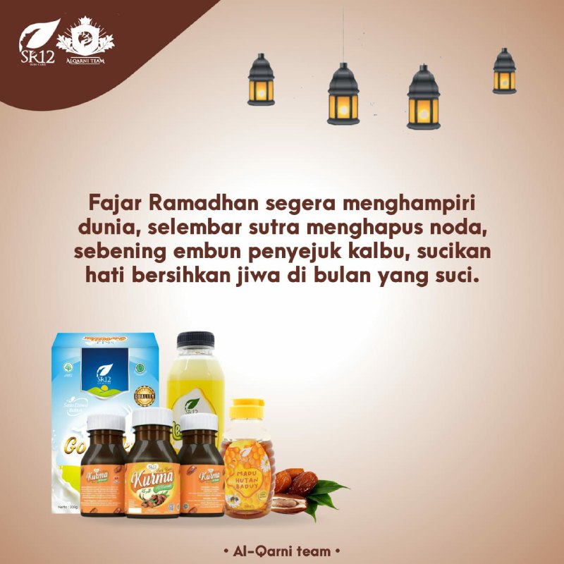 Bismillah, semangat siang🌸🌿ALHAMDULILLAH Sebentar lagi kita masuk pada bulan RAMADHAN, persiapkan segala sesuatunya. Semangat menjalankan ibadah puasa bersama SR12 🔥😍WA/Telegram👉0821_5799_8873AGEN RESMI SR12 HERBAL SKINCARE BALIKPAPAN, KALTIM