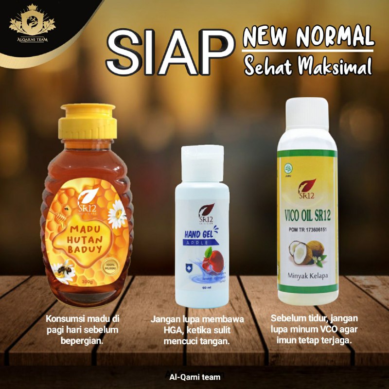 Disaat Pandemi covid-19 makin mewabah begini, bukan pengobatan setelah terjangkit lagi yang kita utamakan, tapi tingkatkan benteng pertahanan, tingkatkan sistem kekebalan tubuh Anda, itu yang paling utama, biarpun tubuh anda di tutup dengan berlapis2 APD, kalau sistem imun anda tidak kuat tetap aja kebobolan. yuk tingkatkan sistem imun anda dg mengkonsumsi:🌿 VCO SR12 sebagai imun booster, VCO SR12 itu di ambil dari daging kelapa segar grade A, dg teknik cold press , tanpa pemanasan matahari maupun kompor. VCO SR12 itu bening, tidak keruh tidak tengik.🌿MADU HUTAN BADUY SR12 juga untuk kekebalan anda, madu murni tanpa campuran apapun🌿 Gunakan Hand Gel Apple SR12 untuk perlindungan dari luar. Hand Sanitizer SR12 ini tidak menyebabkan tangan kering meski dipakai berkali-kali, HS ini malah melembabkan dan melembutkan kulit, bisa basmi kapalan lo..😱🤩keren bin mantul kan?👍 Aroma nya ringan tidak menyengat, wangi appleReady yaWa/telegram 👉 0821-5799-8873AGEN RESMI SR12 HERBAL SKINCARE BALIKPAPAN