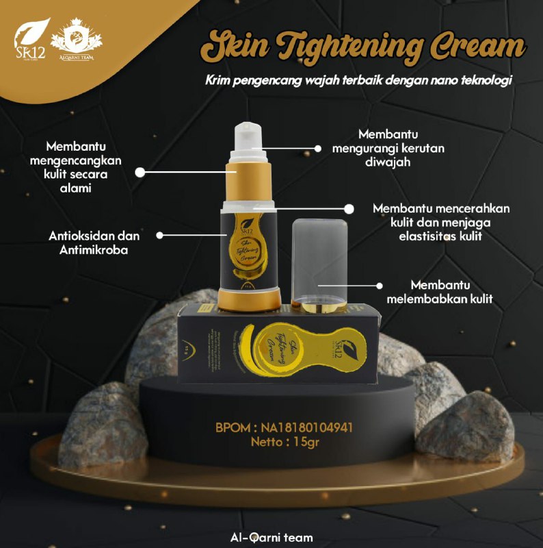 🌸SKIN TIGHTENING CREAMTightening Cream hadir dengan kemasan baru dan mewah