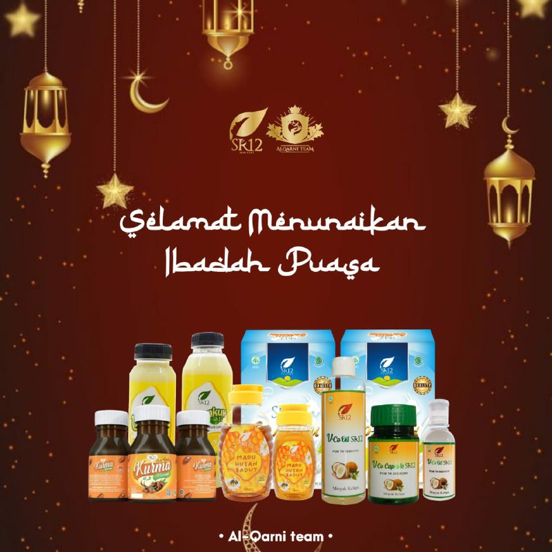 BismillahAssalamu'alaykum Selamat pagi semuanya🌿🌸Selamat menunaikan ibadah puasa ya teman-teman semuanya.Semoga Allah mudahkan kita dalam menjalankan Ibadah Ramadhan yang penuh berkah ini. Aamiin 🤲🤲🤲🌸Yang berdagang, semoga dagangannya semua laris manisOrderan bertubi-tubi, berkah dan di Ridhoi-Nya🌸Yang punya usaha, semoga usaha nya lancar jaya, penuh keberkahan🌸Yang sebagai pekerja, karyawan , pegawai juga dimudahkan dalam menjalankan tugas dan pekerjaannya penuh berkah🌸Yang seorang Istri dirumah saja, Allah berikan keRidhoan dan keberkahan yang tiada tara yang dengan ikhlas mengurus rumah tangga, anak-anak dan suaminyaAgen Resmi SR12 Herbal Skincare BALIKPAPAN, KALTIMWA/Telegram👉0821-5799-8873