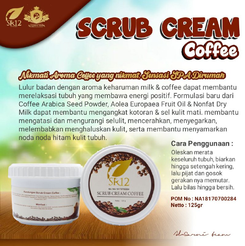 Hayo apa yoook?  Lulur hitam yang bikin kulit putih cerah alami ?Yuphz...Lulur Scrub kopi SR12 dong......Sampai hitam-hitam bekas koreng/alergi pun jadi lenyap lo   pemirsaaa... Mau bukti???buktikan sendiri deh...biar josss gandosss 🤭😬WA/telegram 👉0821-5799-8873Agen Resmi SR12 Herbal Skin care Balikpapan, kalTim