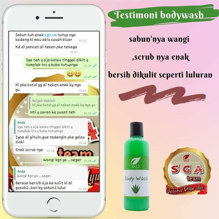 Hayoooo... siapa yang mau mandi berasa luluran..? Cungggg☝️Sabun cair nya SR12 ini  berasa SPA di salon-salon mewah,  di lengkapi butiran scrub yg lembut sehingga daki dan noda pada rontok terangkat, tidak menjanjikan tapi membuktikan bahwa kulit tampak segar, cerah, sehat alami, bening  semriwinggg 🌸🌸🌸🌿🌿🌿Mandi segerrrrrr dengan BodyWash SR12 💦💦💦Yok segera kepoin ya temans.. dan order segera..Stock menipis...🤩🚀🚀 GerceepReady kemasan baru model pump and tubeWA/Telegram 👉 0821-5799-8873AGEN RESMI SR12 HERBAL SKINCARE BALIKPAPAN, KAL-TIMMampir yuk ke tokpedku atau shopeeku 👇tokopedia.com/sr12balikpapanAtaushopee.co.id/agenresmisr12Bisa pakai voucher free ongkir dan bisa COD juga lo... GERCEEP🎉Hayoooo... siapa yang mau mandi berasa luluran..? Cungggg☝️Sabun cair nya SR12 ini  berasa SPA di salon-salon mewah,  di lengkapi butiran scrub yg lembut sehingga daki dan noda pada rontok terangkat, tidak menjanjikan tapi membuktikan bahwa kulit tampak segar, cerah, sehat alami, bening  semriwinggg 🌸🌸🌸🌿🌿🌿Mandi segerrrrrr dengan BodyWash SR12 💦💦💦Yok segera kepoin ya temans.. dan order segera..Stock menipis...🤩🚀🚀 GerceepReady kemasan baru model pump and tubeWA/Telegram 👉 0821-5799-8873AGEN RESMI SR12 HERBAL SKINCARE BALIKPAPAN, KAL-TIMMampir yuk ke tokpedku atau shopeeku 👇tokopedia.com/sr12balikpapanAtaushopee.co.id/agenresmisr12Bisa pakai voucher free ongkir dan bisa COD juga lo... GERCEEP🎉
