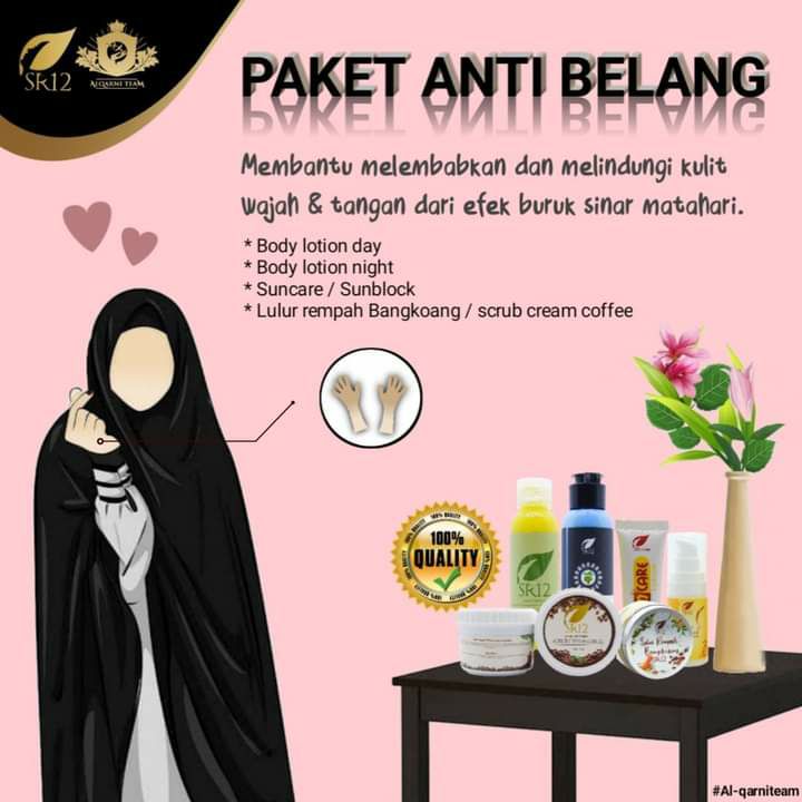 Panas di luar lagi cetar-cetar membahana???takut kulit mu gosong dan belang-belang?  yuk lindungi kulitmu dengan Paket Anti Belang dari SR12, agar kulitmu nggak belang juga biar skincare-an mu yg kau perjuangkan selama ini nggak sia-sia...okkeeh💥🥰Ready Paket Anti Belang:🌿Lightening Body lotion/Hand Body Siang (SPF 30) dan  Whitening Body Lotion/HandBody Malam 🌿Sunblock SPF 30/suncare SPF 25 (dipilih sesuai selera) 🌿Lulur Scrub cream kopi/Lulur Rempah Bengkoang (dipilih sesuai selera)Wa/telegram 👉0821-5799-8873AGEN RESMI SR12 HERBAL SKINCARE BALIKPAPAN, KAL-TIMIntips shopeeku yuks👇 shopee.co.id/agenresmisr12Tokpedku👇tokopedia.com/sr12balikpapanPanas di luar lagi cetar-cetar membahana???takut kulit mu gosong dan belang-belang?  yuk lindungi kulitmu dengan Paket Anti Belang dari SR12, agar kulitmu nggak belang juga biar skincare-an mu yg kau perjuangkan selama ini nggak sia-sia...okkeeh💥🥰Ready Paket Anti Belang:🌿Lightening Body lotion/Hand Body Siang (SPF 30) dan  Whitening Body Lotion/HandBody Malam 🌿Sunblock SPF 30/suncare SPF 25 (dipilih sesuai selera) 🌿Lulur Scrub cream kopi/Lulur Rempah Bengkoang (dipilih sesuai selera)Wa/telegram 👉0821-5799-8873AGEN RESMI SR12 HERBAL SKINCARE BALIKPAPAN, KAL-TIMIntips shopeeku yuks👇 shopee.co.id/agenresmisr12Tokpedku👇tokopedia.com/sr12balikpapan