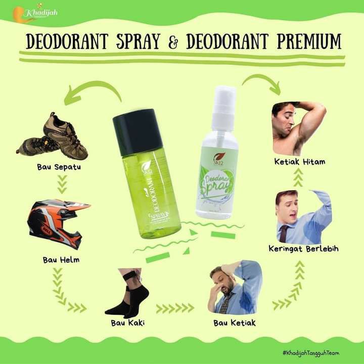 🌿🌸 ini yang membuat deodorant spray SR12 lebih unggul dari deodorant lain. Ampuh mengatasi macam2 bau yaitu bau ketiak, bau kaki, bau helm,  bau sepatu, mencerahkan ketiak hitam, tidak bernoda di baju, tidak menyebabkan ketiak hitam, menghambat pertumbuhan butek(bulu keti), mengatasi keringat berlebih🌿🌸 Deodorant ini aman untuk busui, bumil dan anak-anak, karena herbal alami, non Alkohol & non parfum 🌿🍋komposisinya 100% alami: Air murni, tawas, jeruk nipis, kapur sirih, Aloe barbadensis leaf Juice sehingga kulit ketiak tetap sehat no iritasiMove on yuk ke deodorant kekinian SR12 yang tidak berbau ini, tapi ampuh mengatasi macam-macam bauJngn sampai bau badanmu  mendzolimi orang sekitarmu ya😅Ready stock🍋Deodorant spray🍋Deodorant spray premium WA/telegram👉0821-5799-8873AGEN RESMI SR12 HERBAL SKINCARE,  BALIKPAPAN KAL-TIMMampir yuks 👇shopee.co.id/agenresmisr12Atautokopedia.com/sr12balikpapan____Bisa pakai voucher free ongkir dan bisa COD juga lo🌿🌸 ini yang membuat deodorant spray SR12 lebih unggul dari deodorant lain. Ampuh mengatasi macam2 bau yaitu bau ketiak, bau kaki, bau helm,  bau sepatu, mencerahkan ketiak hitam, tidak bernoda di baju, tidak menyebabkan ketiak hitam, menghambat pertumbuhan butek(bulu keti), mengatasi keringat berlebih🌿🌸 Deodorant ini aman untuk busui, bumil dan anak-anak, karena herbal alami, non Alkohol & non parfum 🌿🍋komposisinya 100% alami: Air murni, tawas, jeruk nipis, kapur sirih, Aloe barbadensis leaf Juice sehingga kulit ketiak tetap sehat no iritasiMove on yuk ke deodorant kekinian SR12 yang tidak berbau ini, tapi ampuh mengatasi macam-macam bauJngn sampai bau badanmu  mendzolimi orang sekitarmu ya😅Ready stock🍋Deodorant spray🍋Deodorant spray premium WA/telegram👉0821-5799-8873AGEN RESMI SR12 HERBAL SKINCARE,  BALIKPAPAN KAL-TIMMampir yuks 👇shopee.co.id/agenresmisr12Atautokopedia.com/sr12balikpapan____Bisa pakai voucher free ongkir dan bisa COD juga lo