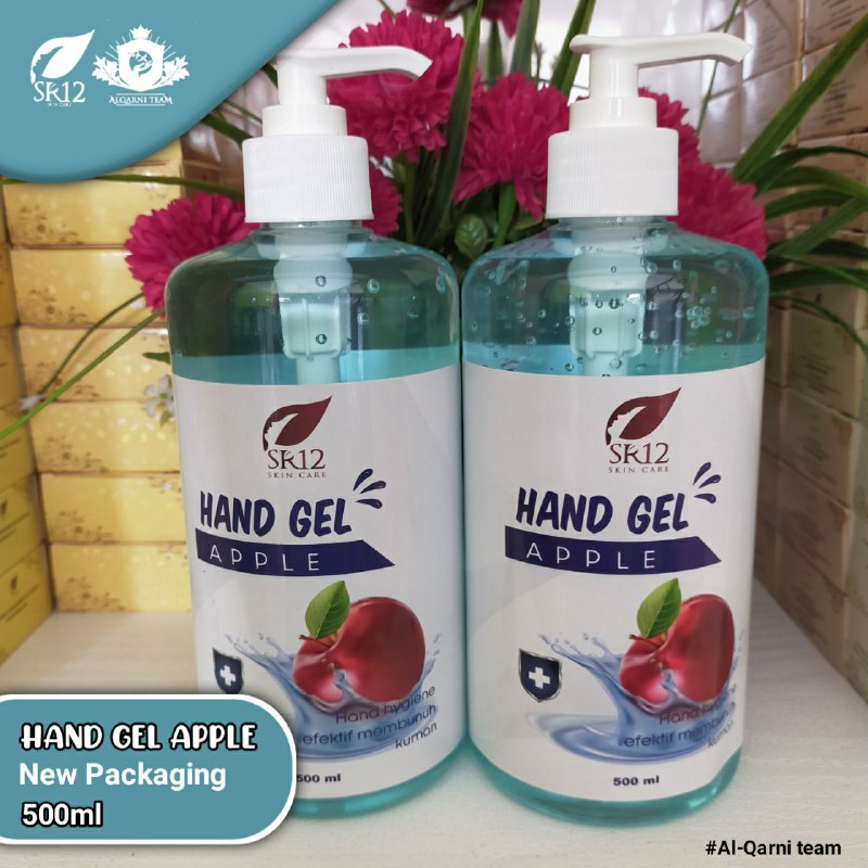Hand Sanitizer/Hand Gel Apple SR12 500 ml = 75 ribu saja, Yang berminat silahkan segera di pinang, membasmi kuman (virus,  bakteri dan jamur), melembutkan tangan, tidak lengket, tidak menyebabkan kulit kering meskipun di pakai berkali-kali,  membasmi kapalan,  wangi nya segar tidak menyengat.Wa/telegram 👉0821-5799-8873AGEN RESMI SR12 HERBAL SKINCARE BALIKPAPANAtau silahkan kunjungi toko online kami di 👇