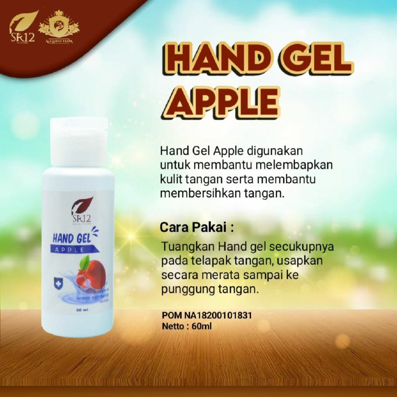 🌿PERSIAPAN NEW NORMAL (terutama persiapan sekolah tatap muka , yuk bekalin putra putri anda dengan hand sanitizer/Hand Gel Apple SR12 )Saat jauh dari air, bisa menggunakan hand gel apple SR12, untuk perlindungan dari virus and bakteri, lembut di tangan&tidak menyebabkan kulit kering meskipun di pakai berkali kali. bahkan bisa mengatasi