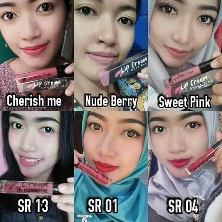 Cantik warnanya sungguh menarik tapi tetap tidak norak, dan bikin kamu tampak segar cerah ceria ya ...🥰Mau tampil kalem Natural ?atau tampil ngejreng cerah ceria? Silahkan di pilih sesuai selera ya...Yang  mana warna kesukaanmu ? 🤔😀3 warna paling atas sifat nya matte tahan lama, dan 3 warna paling bawah non matte ya ..lebih shinny.  Namun ke 6 varian warna lip cream SR12 ini sama-sama mampu menutrisi bibir, melembabkan, mencerahkan kulit bibir yang hitam, mengembalikan ke warna asli nya, cerah sehat menul2, kinyis-kinyis 😁 Tidak menyebabkan bibir menjadi hitam Lo... berbahan dasar dominan herbal alami , salah satunya  dari biji crambe dan wax dari tanaman palm..keren kan..???🤗🤩🥰#LipCreamSR12#CantikCerahMulusMenujuHariKemenanganBersamaSR12Ready stock terbatas🤩WA/telegram👉0821-5799-8873AGEN RESMI SR12 HERBAL SKINCARE BALIKPAPAN, KAL-TIMCantik warnanya sungguh menarik tapi tetap tidak norak, dan bikin kamu tampak segar cerah ceria ya ...🥰Mau tampil kalem Natural ?atau tampil ngejreng cerah ceria? Silahkan di pilih sesuai selera ya...Yang  mana warna kesukaanmu ? 🤔😀3 warna paling atas sifat nya matte tahan lama, dan 3 warna paling bawah non matte ya ..lebih shinny.  Namun ke 6 varian warna lip cream SR12 ini sama-sama mampu menutrisi bibir, melembabkan, mencerahkan kulit bibir yang hitam, mengembalikan ke warna asli nya, cerah sehat menul2, kinyis-kinyis 😁 Tidak menyebabkan bibir menjadi hitam Lo... berbahan dasar dominan herbal alami , salah satunya  dari biji crambe dan wax dari tanaman palm..keren kan..???🤗🤩🥰#LipCreamSR12#CantikCerahMulusMenujuHariKemenanganBersamaSR12Ready stock terbatas🤩WA/telegram👉0821-5799-8873AGEN RESMI SR12 HERBAL SKINCARE BALIKPAPAN, KAL-TIM