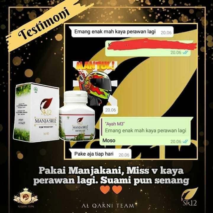 Gak usah nunggu malam Jum'at, kalau mau bikin suami atau istri senang ya...😬🤗😁Dengan si minyak bulus dan manja SR12 sudah bisa bikin keluarga harmonis, MaasyaAllaah Mau gede : pakai minyak bulus Mau rapet : konsumsi manjakani SR12Ready stock🤩🤩🤩 insyaAllah Fast Respon Wa/telegram 👉0821-5799-8873AGEN RESMI SR12 HERBAL SKINCARE BALIKPAPAN