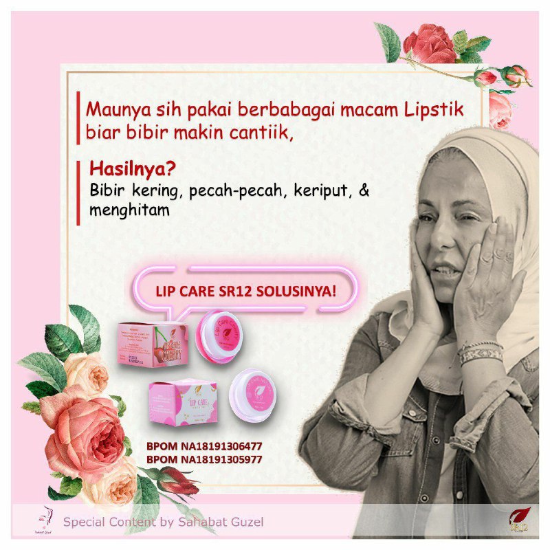 Lip Care SR12 si kecil mungil vitamin bibir yang sedang booming ini makin merajai dunia perbibiran 🤭🤩,Bagaimana tidak? Dengan hrga yg di bandrol cukup terjangkau,  kamu di suguhkan seabrek manfaat dg kualitas terbaik. .Bibir hitam jadi cerahBibir retak2 jadi lembut mulus kembaliBibir kering jadi lembabBikin bibirmu merona2 alami, ranum menul2Bikin senyum manis selalu menghiasi wajahmuMantaaap Betullllll😃👍👍👍Ready ya:👄Lip care cherry (berwarna)👄Lip care Natural (tidak tampak berwarna,  jika diperlukan bagi pria bisa pilih varian ini ya.Wa/telegram 👉0821-5799-8873AGEN RESMI SR12 HERBAL SKINCARE BALIKPAPAN, KAL-TIM Atau silahkan kunjungi dan belanja di toko online kami di 👇tokopedia.com/sr12balikpapanAtaushopee.co.id/agenresmisr12Lip Care SR12 si kecil mungil vitamin bibir yang sedang booming ini makin merajai dunia perbibiran 🤭🤩,Bagaimana tidak? Dengan hrga yg di bandrol cukup terjangkau,  kamu di suguhkan seabrek manfaat dg kualitas terbaik. .Bibir hitam jadi cerahBibir retak2 jadi lembut mulus kembaliBibir kering jadi lembabBikin bibirmu merona2 alami, ranum menul2Bikin senyum manis selalu menghiasi wajahmuMantaaap Betullllll😃👍👍👍Ready ya:👄Lip care cherry (berwarna)👄Lip care Natural (tidak tampak berwarna,  jika diperlukan bagi pria bisa pilih varian ini ya.Wa/telegram 👉0821-5799-8873AGEN RESMI SR12 HERBAL SKINCARE BALIKPAPAN, KAL-TIM Atau silahkan kunjungi dan belanja di toko online kami di 👇tokopedia.com/sr12balikpapanAtaushopee.co.id/agenresmisr12