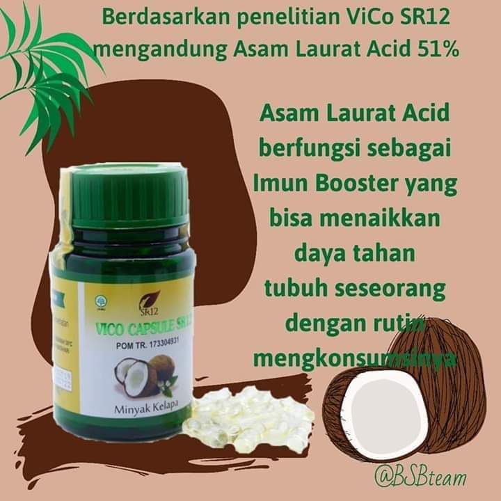 Wabah makin menyebar ? Yuk konsumsi VCO SR12 untuk tingkatkan kekebalan tubuh. Kandungan Asam Laurat di dalam mampu menjadi Imun Booster bagi tubuh kita... Sudah banyak yang membuktikan kualitas dari VCO SR12 ini..,💥Kenapa mesti pilih VCO SR12  ?💥Karena VCO SR12 itu diproses dengan tehnik cold press (tanpa pemanasan) tanpa pemanasan matahari maupun kompor..Sehingga menghasilkan VCO (minyak kelapa murni) dengan kualitas terbaikVCO SR12 Itu bening, tidak keruh, tidak tengik..minyak sejuta manfaat, baik untuk kecantikan maupun kesehatan serta kuliner🤩Lo kok Kuliner??iya ..bisa tambahan untuk masak nasi biar pulen, bisa untuk bikin kue maupun bolu, cake dll🥰segera di orderr..mumpung ready ..🤩Buruan stok rebutaaan🚀Ready : VCO 250 ml, 100 ml, 60 ml dan VCO kapsul isi 100 butirWa/telegram 👉 0821-5799-8873AGEN RESMI SR12 HERBAL SKINCARE BALIKPAPANAtau silahkan kunjungi toko online kami di👇 