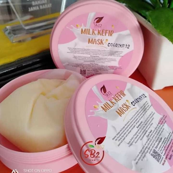 Masker milk kefir: untuk Jenis kulit kering dan sensitif