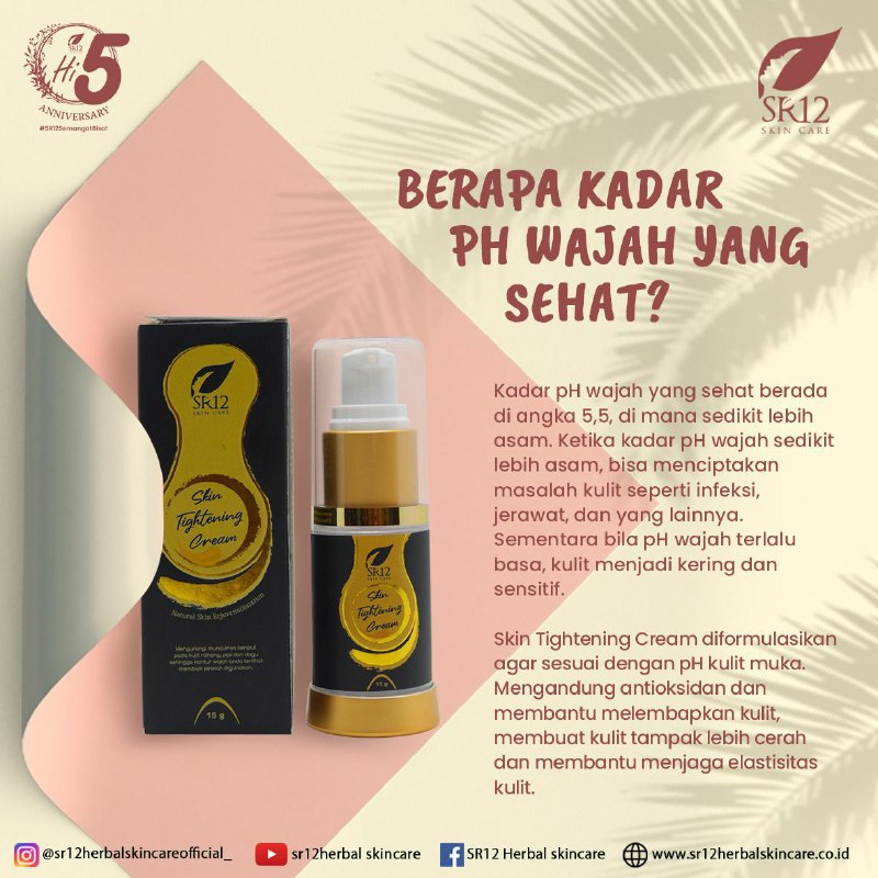 💦 Mbak, ini berapa harga nya? 260 ribu mbak💦 ini tu cream kah? Iya teksturnya cream💦 Sudah BPOM kah? Alhamdulillah sudah mbak💦 ketergantungan nggak? InsyaAllah nggak mbak, karena produk SR12 itu lebih ke  'kebutuhan'kalau 'ketergantungan' itu jika kita nggak pakai produk itu lagi kulit kita langsung rusak Sedangkan produk SR12 itu berbahan dasar dominan herbal alami, kalau nggak pakai lagi, kulit nggak rusak tapi ya paling kusam aja karena 'kebutuhan' yang nggak di rawat ya kann?😊 Ibarat rumah kalau di sapu tiap hari rumah nya bersih ya kan? kalaupun nggak di sapu lagi palingan rumahnya kotor nggak sampe bikin rumah itu rusak atau roboh, begitulah kira2 perumpamaan nya, he he🌿Yuk yang mau HILANGKAN KERUTAN dalam 10 MENITBuruan..stock terbatas, segera dipinang🤩🌿Skin Tightening Cream kini hadir dengan Kemasan baru, kemasan nya lebih mewah dan elegant 