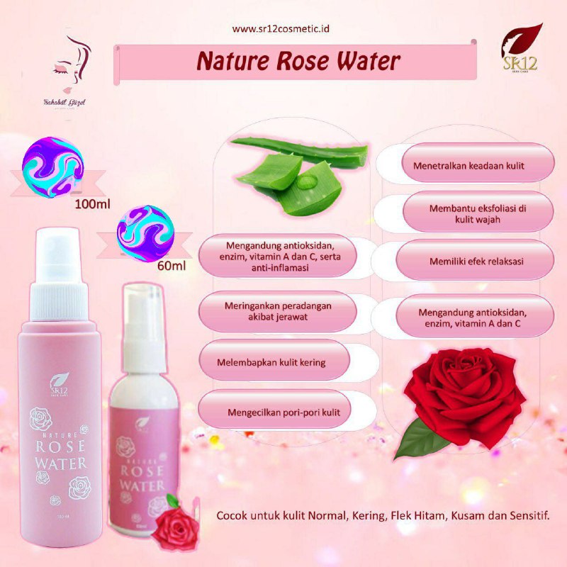 #facemist #naturerosewaterHubungi kami AGEN RESMI  SR12  BALIKPAPAN 0821-5799-8873