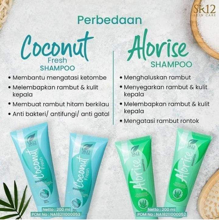 🪴Solusi terbaik untuk Rambut Rontok ???ya.. SHAMPO ALORISE SR12 dong...🪴Ketombe lenyap dengan SHAMPO COCONUT SR12 🤩👍 nggak percaya..??? Buktikan sendiri deh...Rasakan sensasi nya disentuhan pertama.  MaasyaaAllah, luarrr biasaaa😍👍 Ku sudah membuktikan, sekarang giliran kamu🤗🪴Ready semuanya✅Shampo Coconut : untuk rambut rontok yang disertai ketombe (Anti ketombe, rambut rontok, rambut sering diwarnain, rambut kutuan, rambut ubanan)✅ Shampo Alorise:untuk rambut rontok yang tidak disertai ketombe.(Untuk permasalahan Rambut bercabang, Rambut rontok, susah numbuh/lama numbuh, kusut karena bahan kimia/catokan/smoothing, lepek, kering, bercabang)🪴Oiya jika kamu pakai shampo SR12..lebih afdhol disertai pakai Hair conditioner nya juga ya..😁Hair Care SR12 memang TOP MARKOTOPWA/Telegram 👉 0821-5799-8873AGEN RESMI SR12 HERBAL SKINCARE BALIKPAPAN KAL-TIMMampir yuks 👇shopee.co.id/agenresmisr12Atautokopedia.com/agenresmisr12balikpapanBisa pakai voucher free ongkir dan bisa COD juga lo...