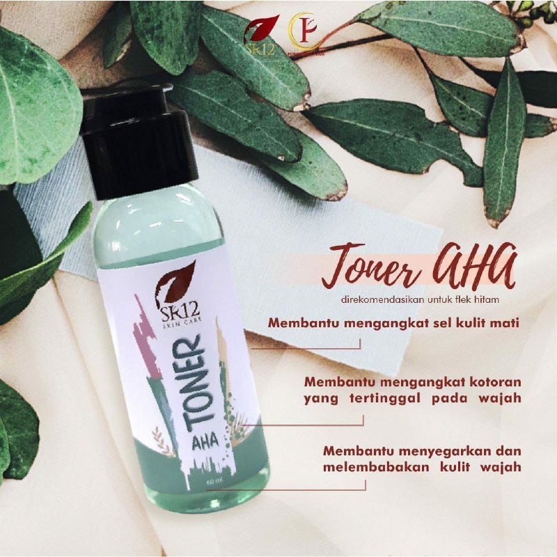 Toner AHA SR12 merupakan salah satu eksfloliating Toner nya SR12 Yang sangat ampuh memudarkan flek hitam. Eksfoliasi adalah proses pengelupasan sel kulit mati salah satu nya adalah flek hitam.Setelah pakai toner ini di sarankan wajib pakai suncare/sunblock SR12 agar kulitmu tidak mudah terbakar sinar matahari sehingga Skincare-an mu tidak sia2 dan hasil eksfloliasi dg toner AHA inipun tetap maksimal.Ready ya dear....🌸🌿🌸🌿WA/Telegram 👉 0821-5799-8873AGEN RESMI SR12 HERBAL SKINCARE BALIKPAPAN, KAL-TIMMampir shopeeku yuk👇shopee.co.id/agenresmisr12Atau tokpedku👇tokopedia.com/sr12balikpapanBisa pakai voucher free ongkir dan bisa COD juga lo.. GERCEEP🎉Toner AHA SR12 merupakan salah satu eksfloliating Toner nya SR12 Yang sangat ampuh memudarkan flek hitam. Eksfoliasi adalah proses pengelupasan sel kulit mati salah satu nya adalah flek hitam.Setelah pakai toner ini di sarankan wajib pakai suncare/sunblock SR12 agar kulitmu tidak mudah terbakar sinar matahari sehingga Skincare-an mu tidak sia2 dan hasil eksfloliasi dg toner AHA inipun tetap maksimal.Ready ya dear....🌸🌿🌸🌿WA/Telegram 👉 0821-5799-8873AGEN RESMI SR12 HERBAL SKINCARE BALIKPAPAN, KAL-TIMMampir shopeeku yuk👇shopee.co.id/agenresmisr12Atau tokpedku👇tokopedia.com/sr12balikpapanBisa pakai voucher free ongkir dan bisa COD juga lo.. GERCEEP🎉